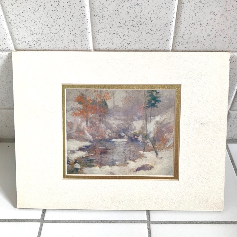 Matted Print Picture